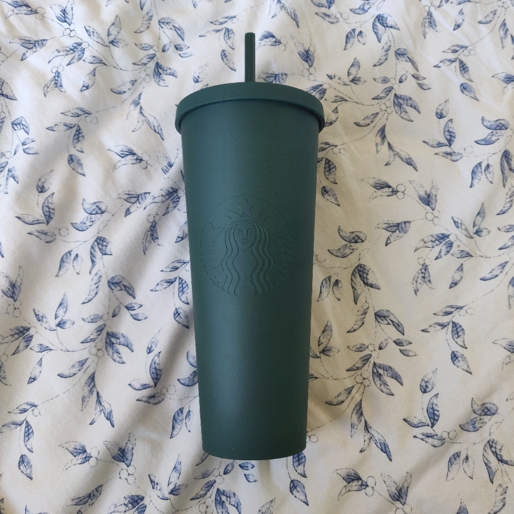 rare hunter green Starbucks venti cup